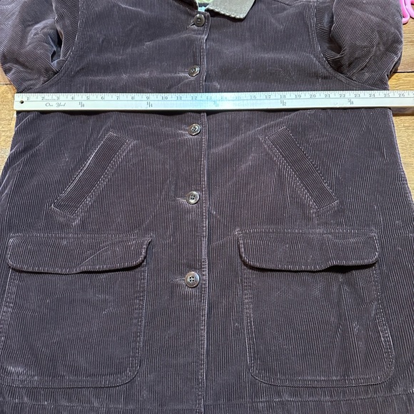 L.L. Bean Chocolate Corduroy Utility Jacket - Picture 6 of 11